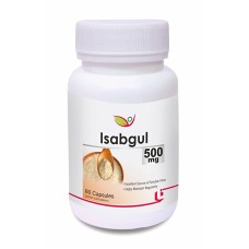 Исабгол Подорожник 500 мг Биотрекс Biotrex Isabgul 500 mg 60 капсул